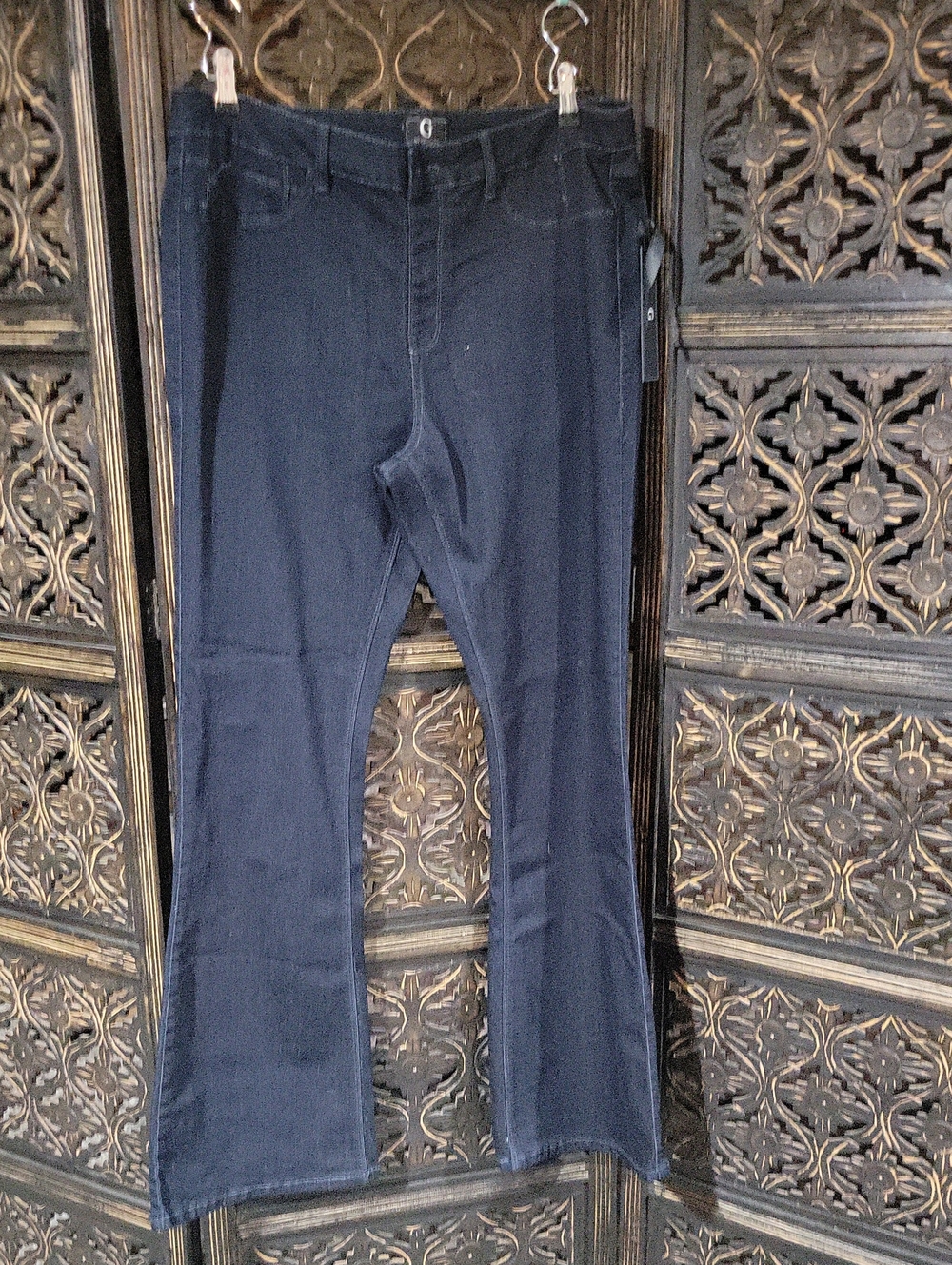 G by Giuliana Dark Navy Stretch Bootcut Jeans